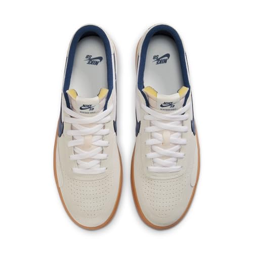 Nike SB Heritage Vulc Men's Shoes - CD5010 (Summit White/Navy-White, Numeric_8)
