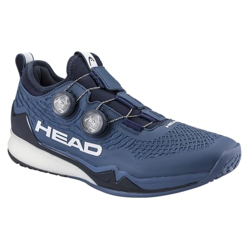 HEAD Men's Endure Pro BOA Tennis Shoe, Dark Blue/Navy, 9.5