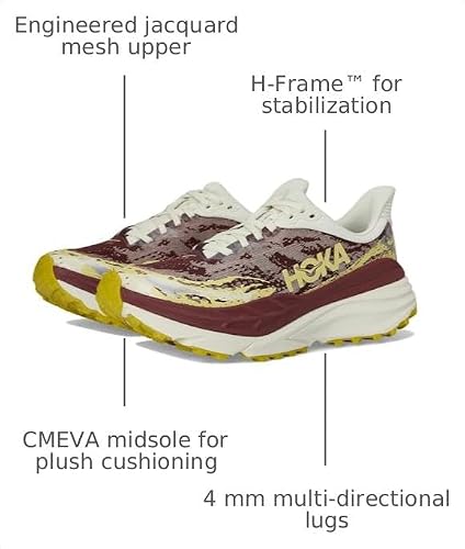 Hoka Women's Stinson 7 Truffle Salt/Dark Cedar 6.5 Medium