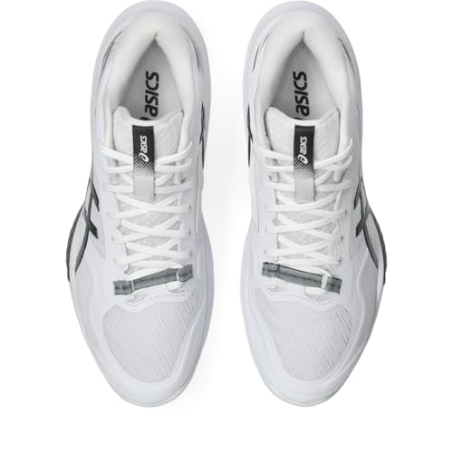 ASICS Men's Sky Elite FF MT 4 Volleyball Shoes, 9.5, White/Black
