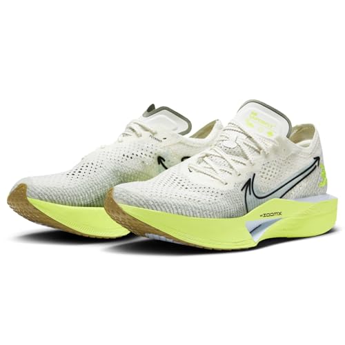 Nike Vaporfly 3 Men's Road Racing Shoes (HQ3450-147, Sail/Volt/Pacific Moss/Glacier Blue) Size 11.5