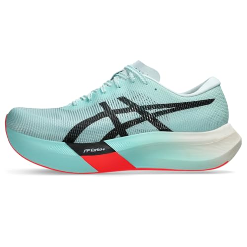 ASICS Unisex METASPEED Sky Running Shoes, 4M / 5.5W, Illuminate Mint/Black
