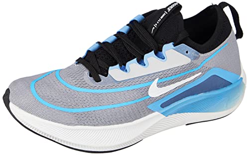 Nike Zoom Fly 4 Men Size 11.0 to 15.0 Road Running Shoes (us_Footwear_Size_System, Adult, Men, Numeric, Medium, Numeric_11), Wolf Grey/Photo Blue/Black/White