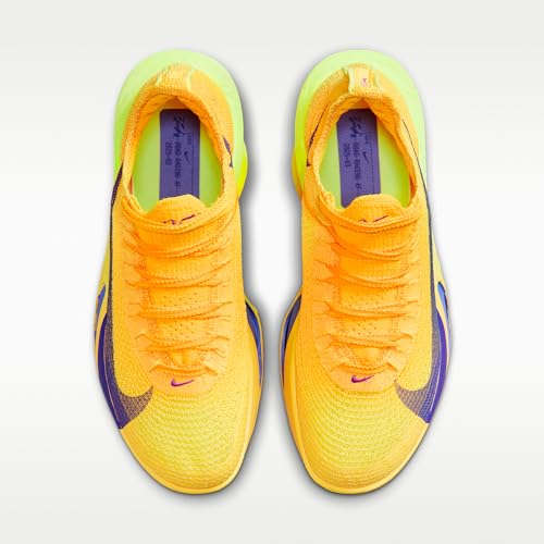Nike Alphafly 3 Women's Road Racing Shoes (Laser Orange/Citron Pulse/Volt Ice/Indigo Burst) Size 10.5