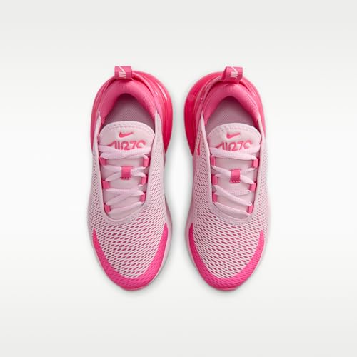 Nike Air Max 270 Little Kids' Shoes (Pink Foam/Pinksicle/White/Hyper Pink) Size 2.5