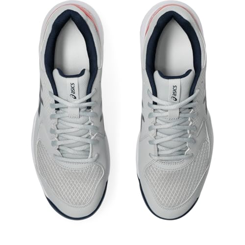 ASICS Men's Gel-Dedicate 8 Pickleball Shoes, 9, Concrete/Night Sky