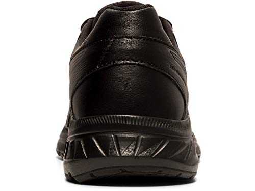 ASICS Women's Gel-Contend 5 SL Walking Shoes, 6.5, Black/Graphite Grey