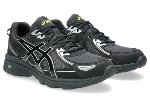 ASICS Unisex Gel-Venture 6Sneakers, Black Lime Zest, 8 UK
