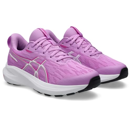 ASICS Kid's GT-1000 14 Grade School Running Shoes, 1.5, Lavender Glow/Digital Sakura
