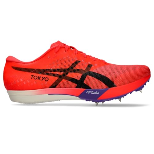 ASICS Unisex METASPEED LD LE 2 Track & Field, 7.5M / 9W, Flash RED/Black