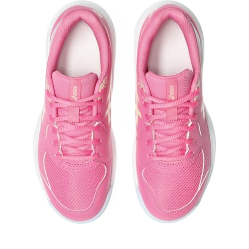 ASICS Kid's Gel-Dedicate 9 GS Tennis Shoes, 2, Dragon Fruit/Soft Yellow