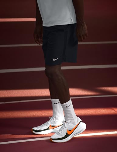 Nike Men's Revolution 8 Road Running Shoes, Off White/Total Orange-White-Black, 12