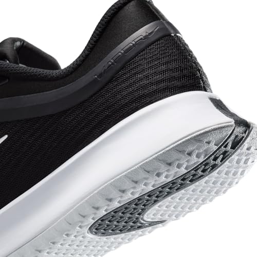 Nike Women's W Zoom Vapor Pro 3 Hc Tennis Shoes, Black White, 12 Women