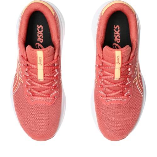 ASICS Kid's Gel-Excite 11 Grade School Running Shoes, 3.5, Dark Pink Clay/Orange Glow