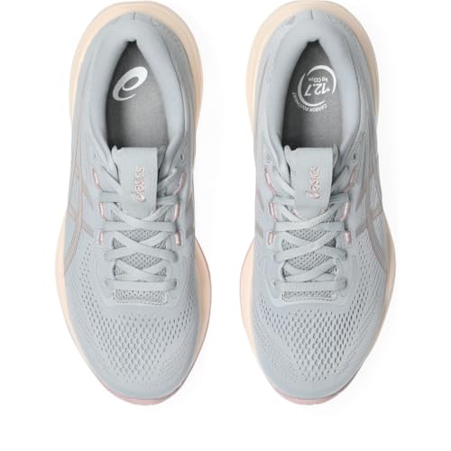 ASICS Women's Gel-Cumulus 28 Running Shoes, 7, Piedmont Grey/Pearl Pink