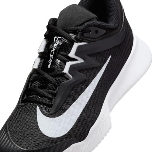 Nike Women's Zoom Vapor Pro 3 ClyTennis Shoe, Black White, 9 US