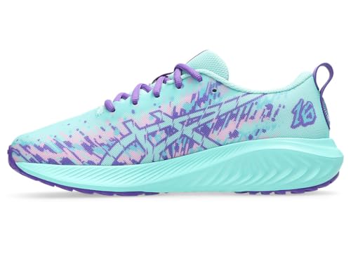 ASICS Kid's Gel-Noosa TRI 16 GS Running Shoes, 5.5, Illuminate Mint/Radiant Amethyst