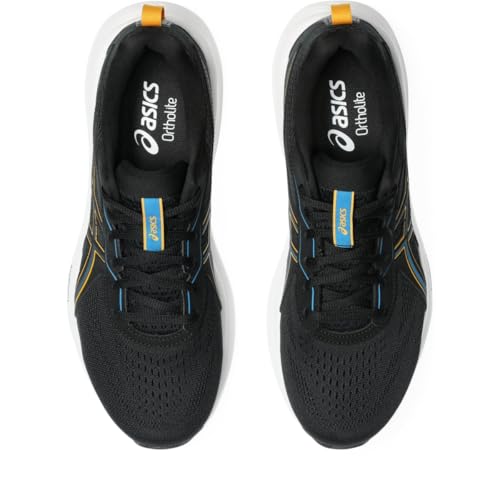 ASICS Men's Gel-Contend 9 Running Shoes, 14, Black/YAMABUKI