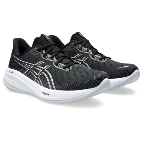 ASICS Men's Gel-Cumulus 26 Running Shoe, 12.5, Black/Concrete