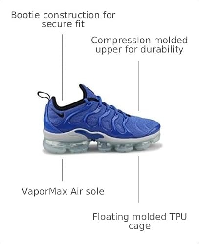 Nike Mens Air Vapormax Plus Game Royal/Black-Wolf Grey 924453 404 - Size 8.5
