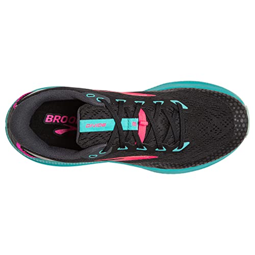 Brooks Women’s Divide 3 Trail Running Shoe - Pearl/Blue Coral/Pink - 9 Medium