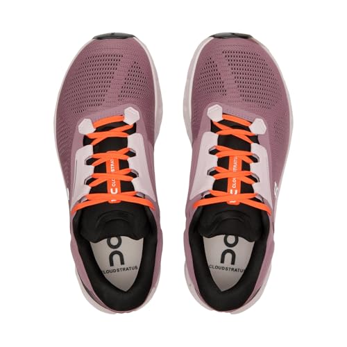 On Women's Cloudstratus 3 Trainers, Quartz Lily, 7.5 US