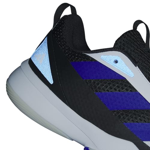 Adidas Unisex-Adult Front Court Basketball, Black/Lucid Blue/White, 6.5