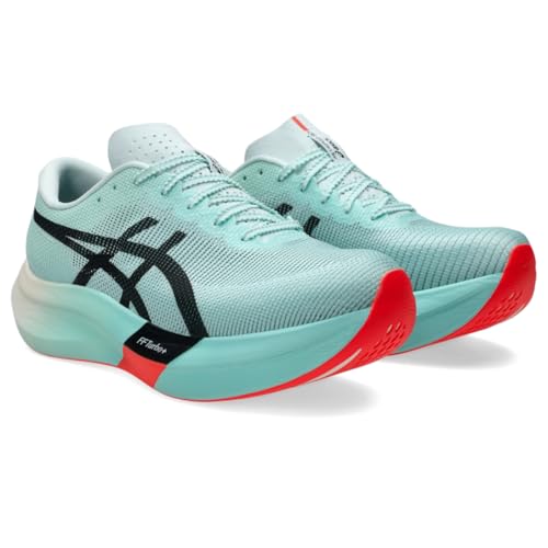 ASICS Unisex METASPEED Sky Running Shoes, 4M / 5.5W, Illuminate Mint/Black