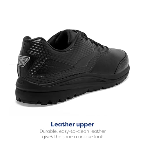 Brooks Men's Addiction Walker 2 Walking Shoe - Black/Black - 10 Wide