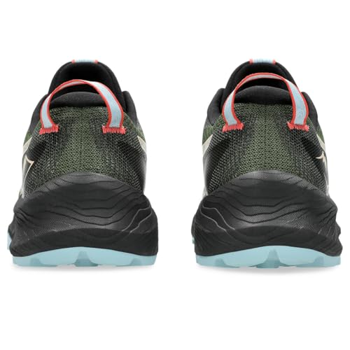 ASICS Men's Gel-Trabuco 12 Sneaker, Smog Green Feather Grey, 6 US