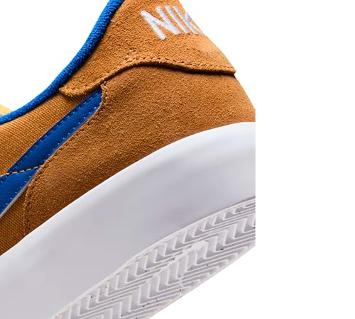 Nike SB Heritage Vulc Mens Trainers, Flax/Team Royal-Flax/White CD5010-200, Size 9.5 US