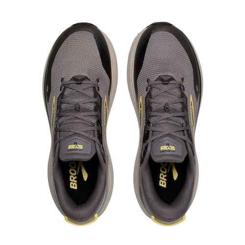 Brooks Divide 6 Trail Running Shoes Code 1104601D061 Grey, Grey Black Yellow, 10.5 US