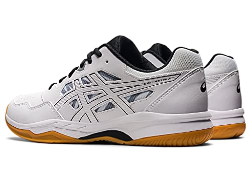 ASICS Men's Gel-RENMA Indoor Shoe, 13, White/Black