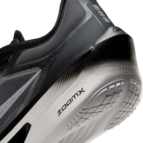 Nike Zoom Fly 6 Women's Road Racing Shoes (FN8455-001, Black/Light Smoke Grey/White) Size