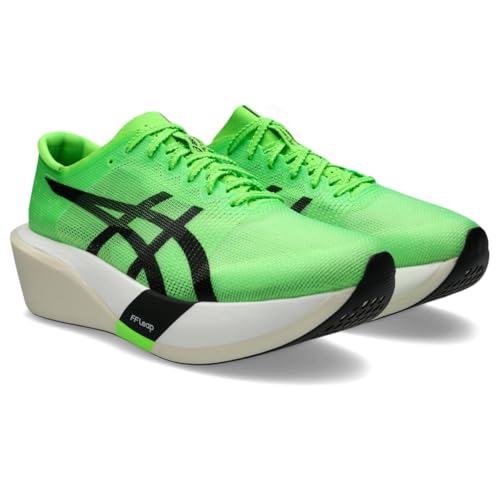 ASICS Unisex METASPEED Edge Tokyo Running Shoes, 9.5M / 11W, Green Gecko/Black