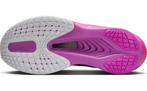 Nike Zoom Fly 6 Women's Road Running Shoe FN8455, White Black Vivid Grape Hyper Pink, 39 EU