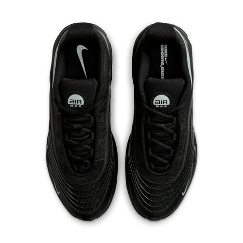 Nike Men's Air Max Fire Shoes, Black/Light Pumice-Light Silver, 12