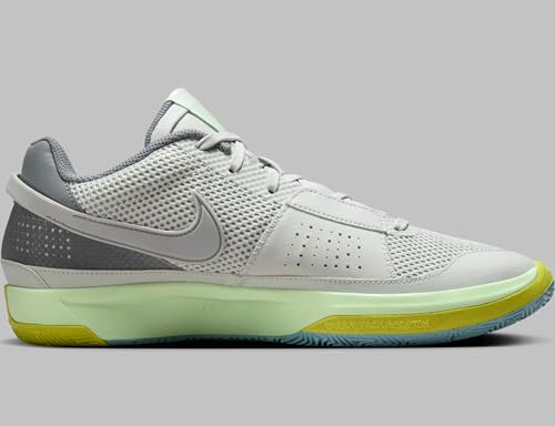 Nike Ja 1 Basketball Shoes (FQ4796-003, Light Silver/Cyber/Cool Grey/Granite) Size 9