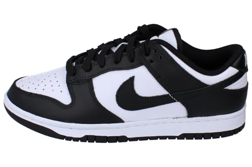 Nike Dunk Low Retro Mens Trainers DD1391 Sneakers Shoes (UK 9.5 US 10.5 EU 44.5, White Black White 100)