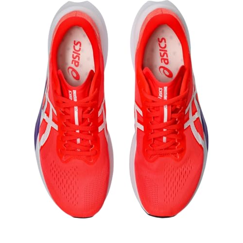 ASICS Men Magic Speed 4 Flash Red/White 13 Medium