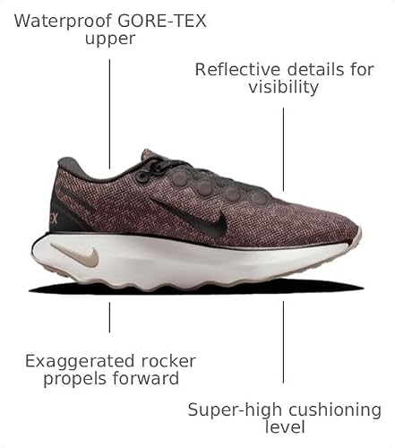 Nike Motiva GTX - Women's (Black/Cave Stone/Malt) Size 7