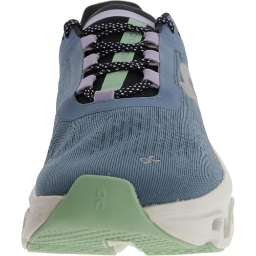 On Women's Cloudmonster 1 Running Shoes, Dust/Vapor, 9.5 US