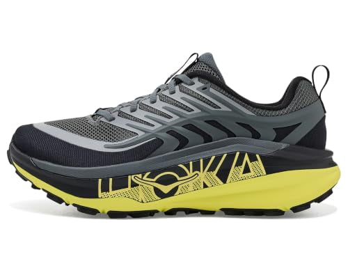 Hoka Mens Stinson 8 Black/Hoka Citrus 8 Medium
