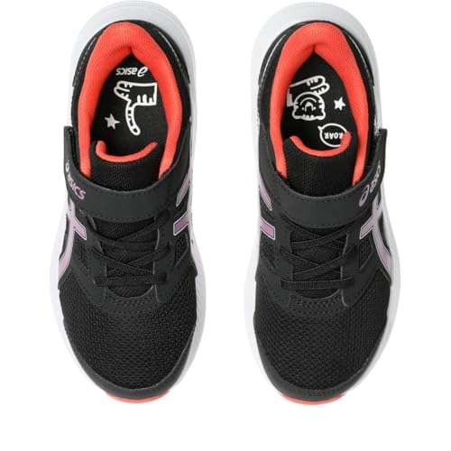 ASICS Kid's JOLT 4 Pre School Running Shoes, 1, Black/UBE