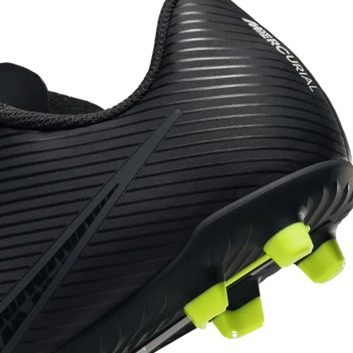 Nike Jr. Mercurial Vapor 15 Club Multi-Ground Soccer Cleats Black | Black Size 6 Medium