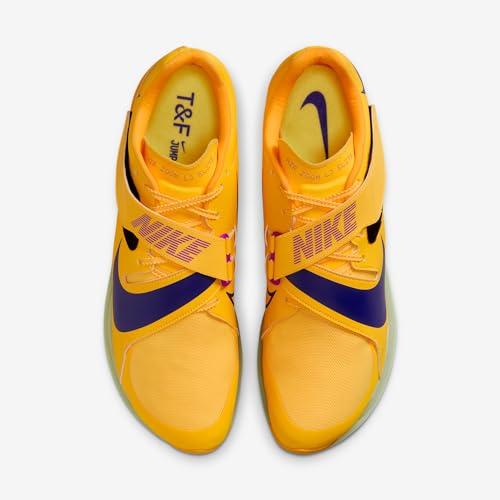 Nike Long Jump Elite Track & Field Jumping Spikes (Citron Pulse/Volt Ice/Vivid Purple/Indigo Burst) Size 7.5