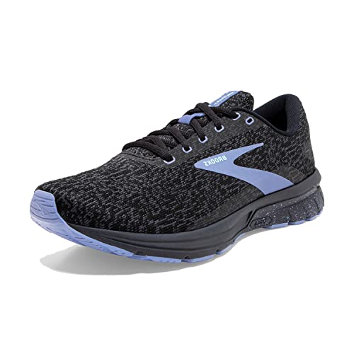 Brooks Women's Signal 3 Running Shoe - Ebony/Black/Purple Impression - 8 Medium
