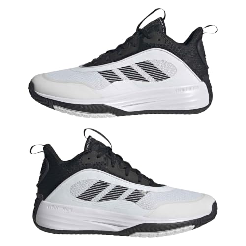Adidas Men's Own The Game 3.0, White/Black/Black, 9.5