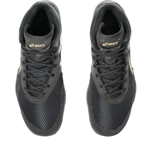 ASICS Women's MATBLAZER Wrestling Shoes, 8, Black/Champagne