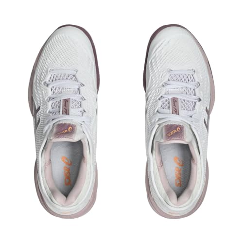 ASICS Women's Court Ff 3 Clay Trainers, White Soothing Sea, 5.5 US